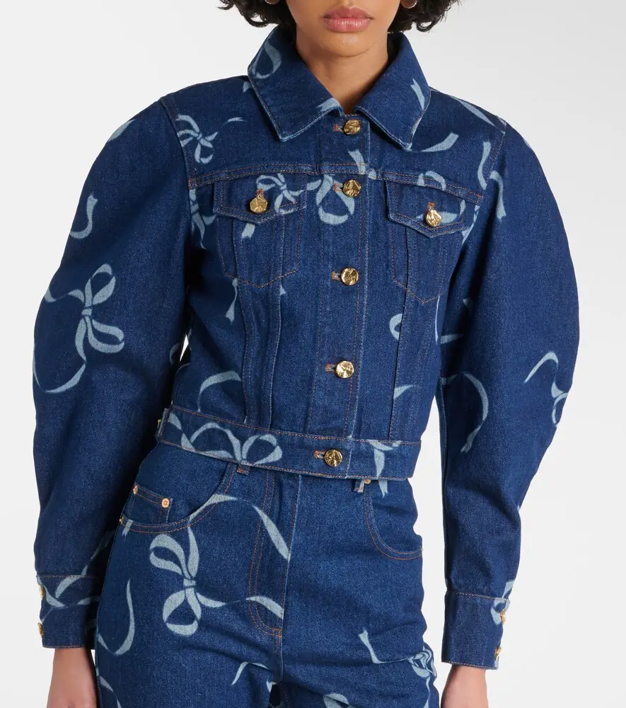 Nina Ricci Printed denim jacket | Thumbnail 7