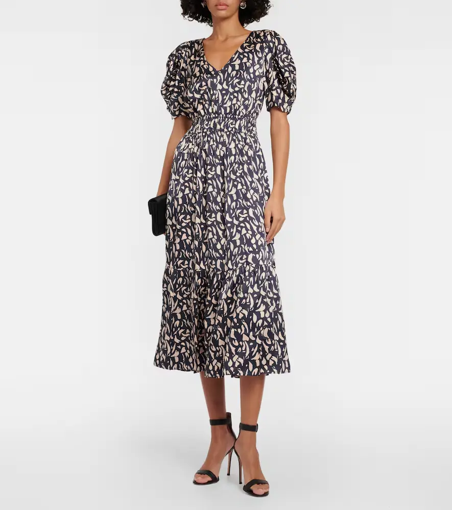Velvet Lyuda printed midi dress | Thumbnail 5