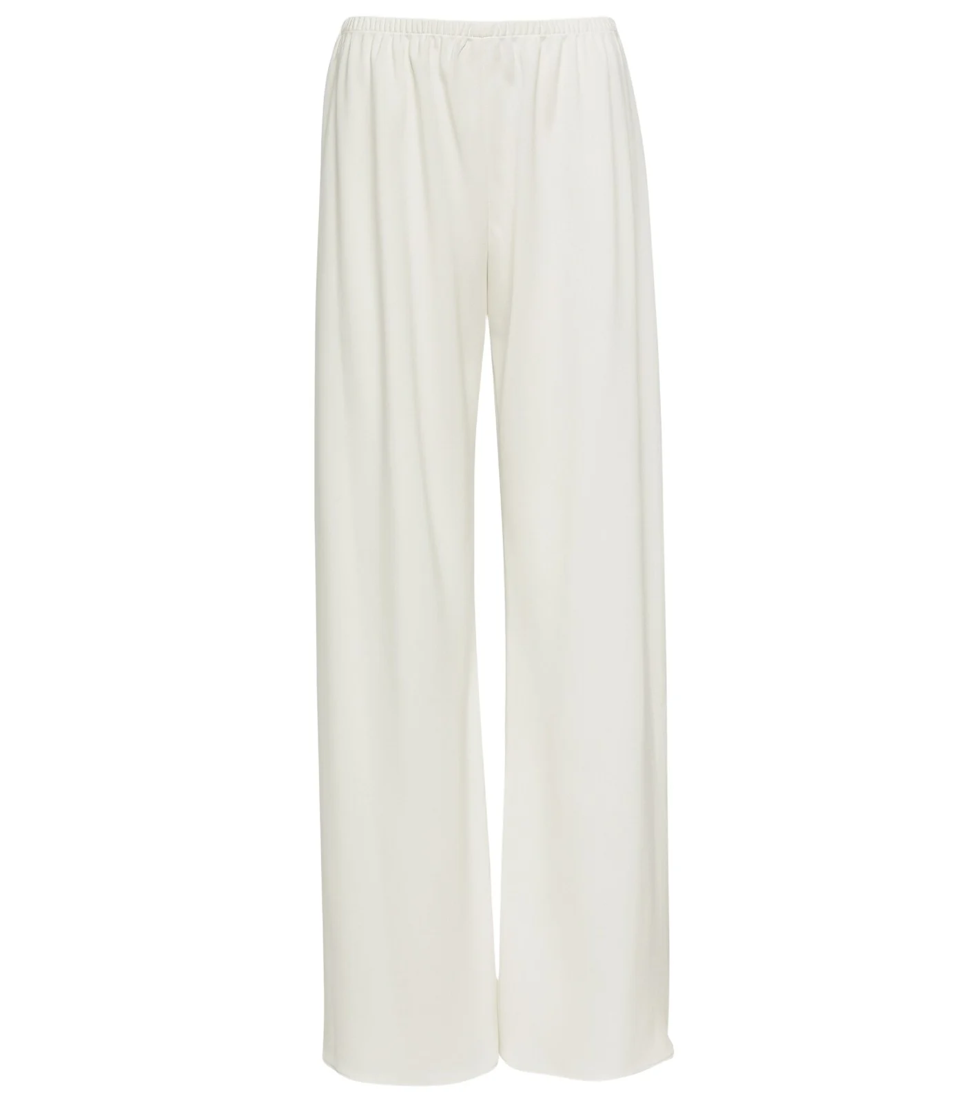 Gala double-cady wide-leg pants
