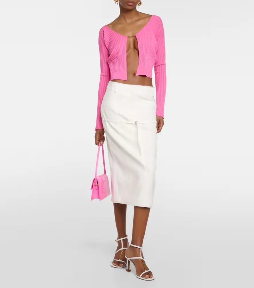 Jacquemus La Maille Pralù Longue cardigan | Thumbnail 2