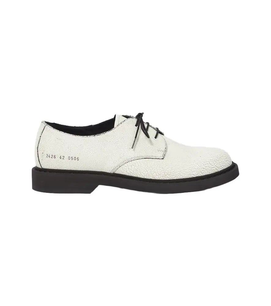 Common Projects Cracked leather Derby shoes | Image 1 Common Projects Cracked leather Derby shoes | Image 1