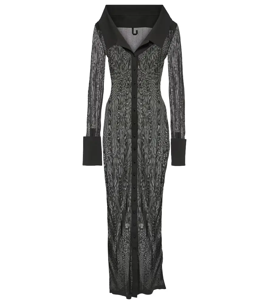 Jacquemus La robe Manta striped shirt dress