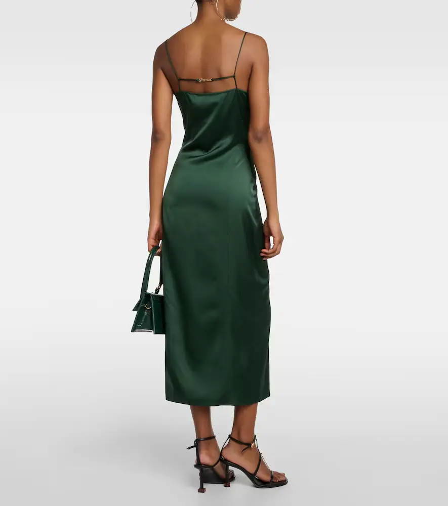 Jacquemus La Robe Notte satin slip dress | Thumbnail 2