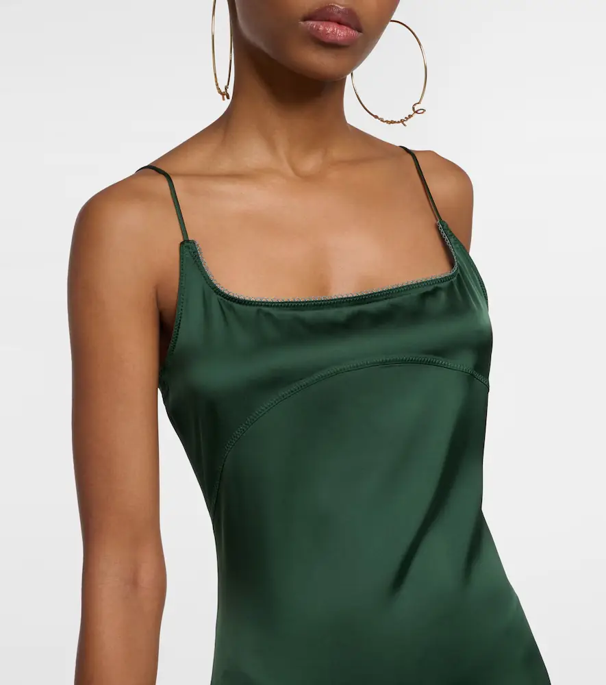 Jacquemus La Robe Notte satin slip dress | Thumbnail 5