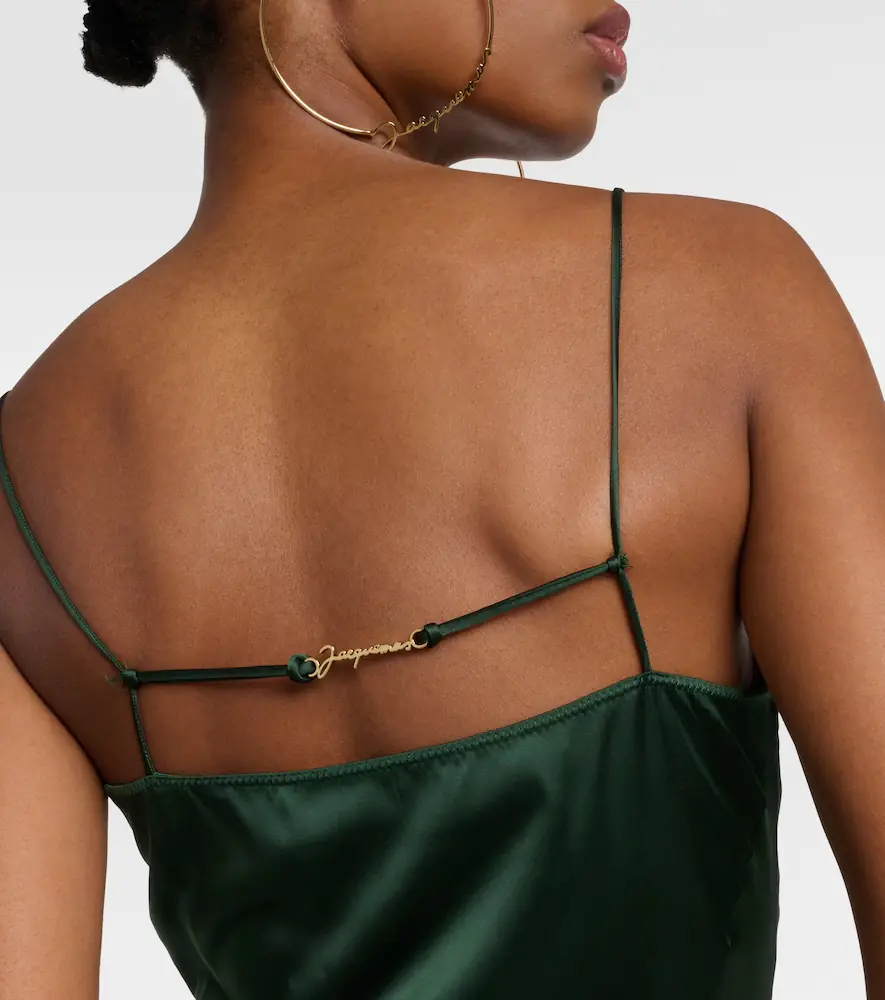 Jacquemus La Robe Notte satin slip dress | Thumbnail 6
