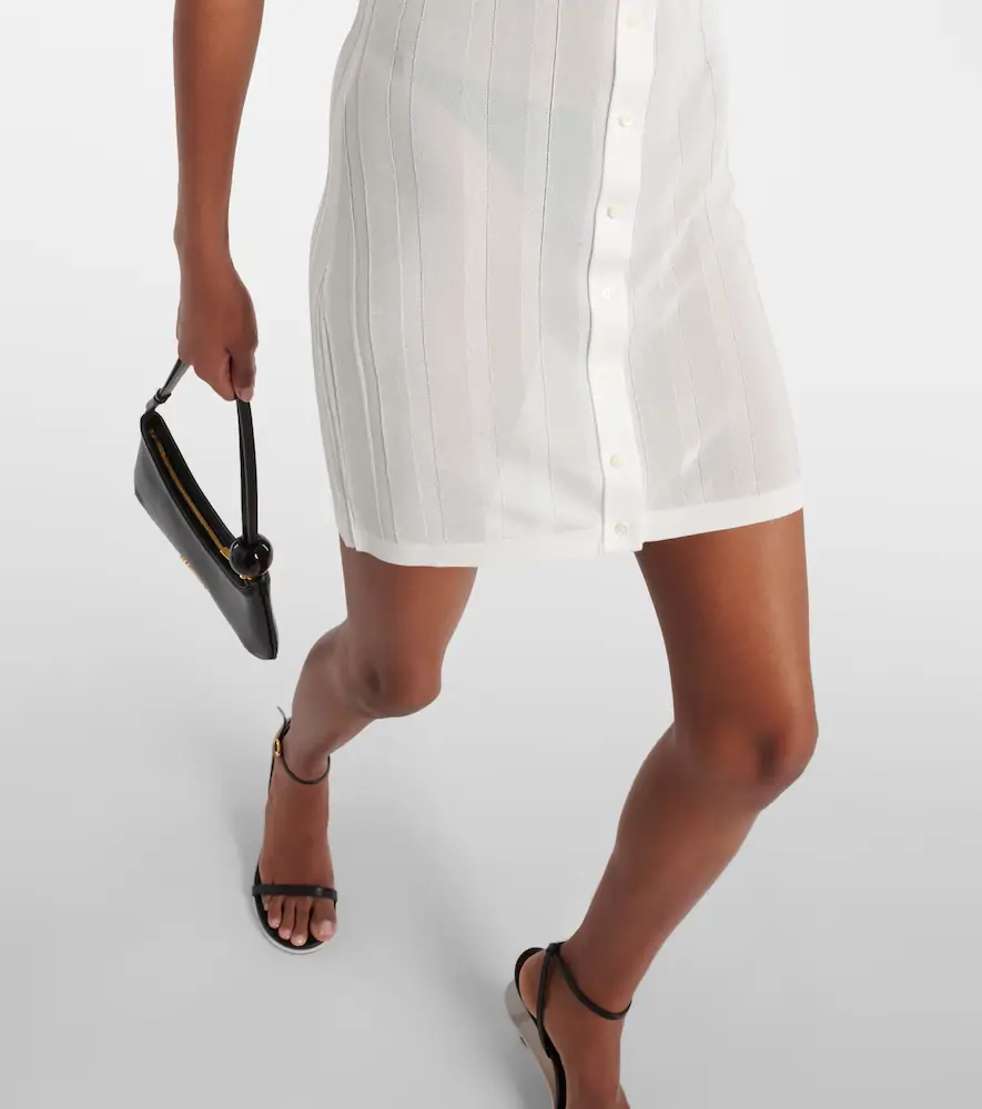 Jacquemus La mini robe Manta jersey shirt dress | Thumbnail 4 Jacquemus La mini robe Manta jersey shirt dress | Thumbnail 4