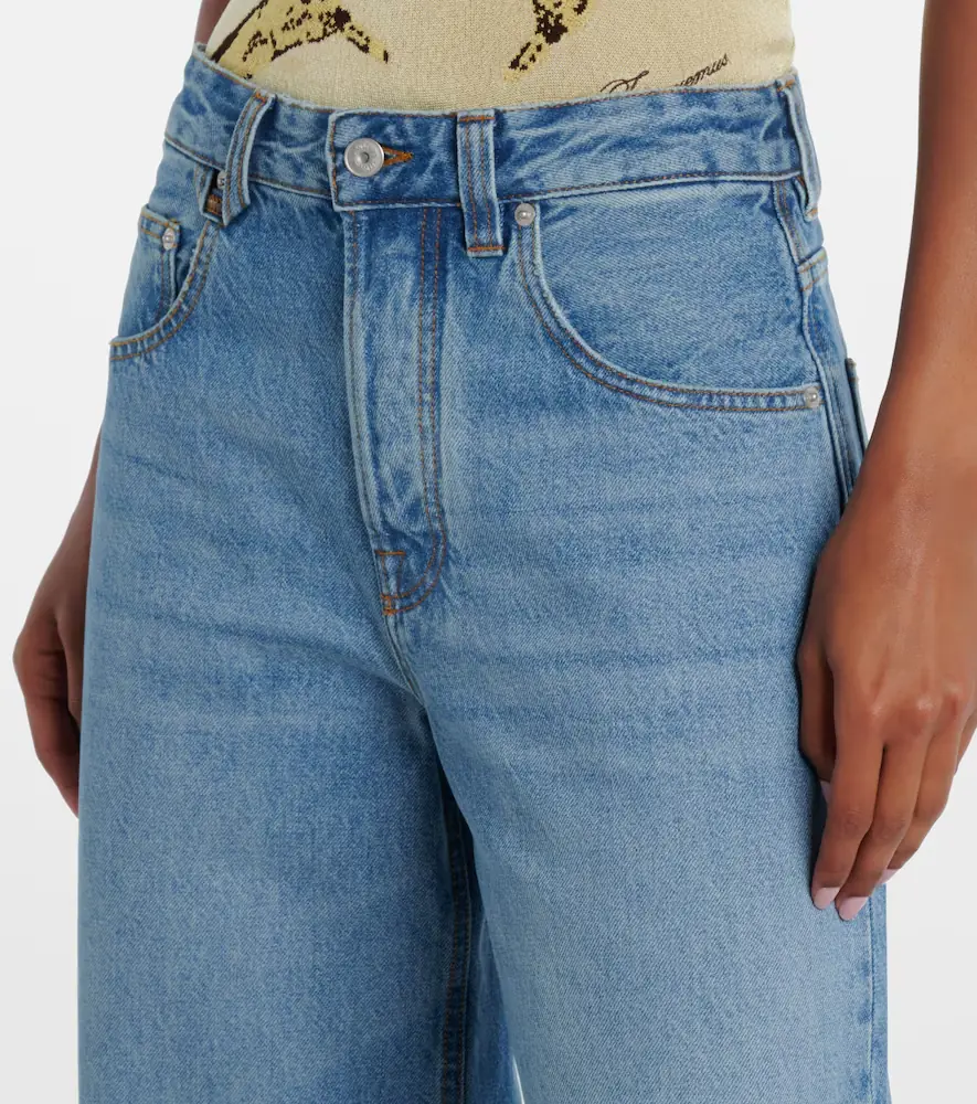 Jacquemus Le de-Nîmes Large wide-leg jeans | Thumbnail 2
