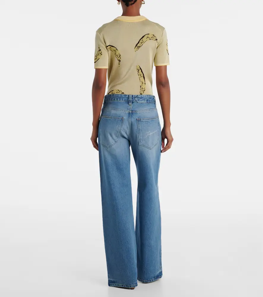 Jacquemus Le de-Nîmes Large wide-leg jeans | Thumbnail 5