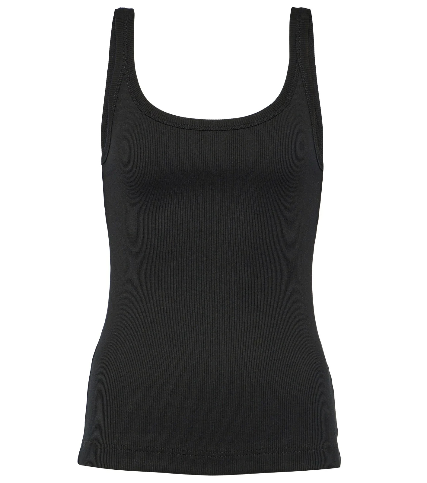 Dolce & Gabbana Ribbed-knit cotton tank top