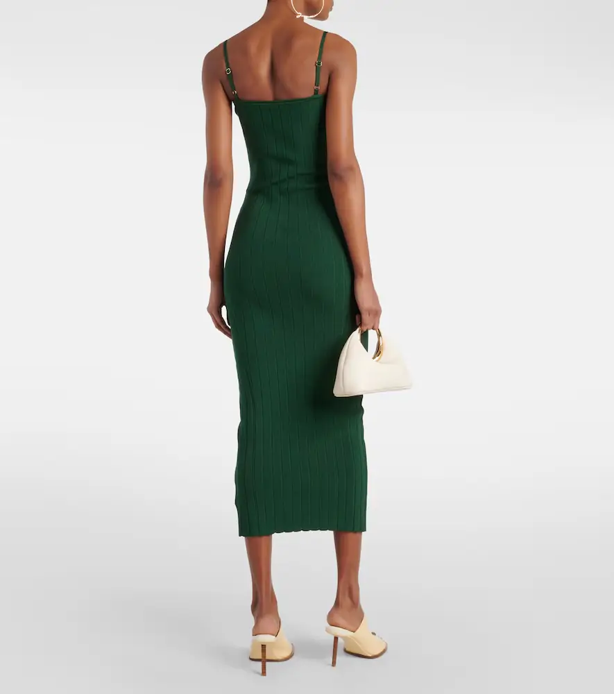 Jacquemus La Robe Sierra Bretelles midi dress | Thumbnail 4 Jacquemus La Robe Sierra Bretelles midi dress | Thumbnail 4