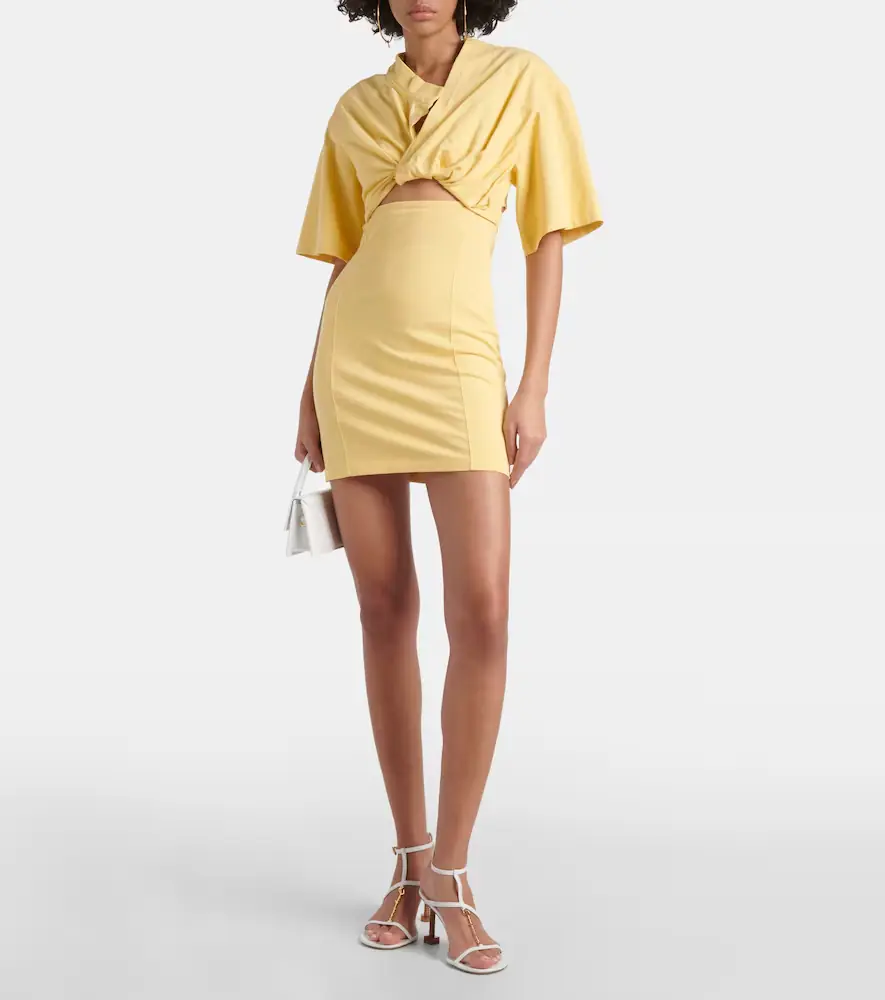Jacquemus La Robe T-shirt Bahia cotton minidress | Thumbnail 2 Jacquemus La Robe T-shirt Bahia cotton minidress | Thumbnail 2