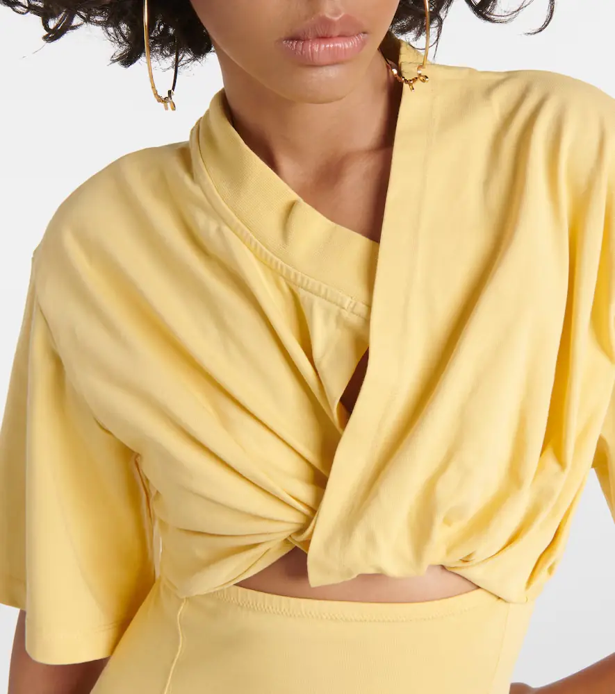 Jacquemus La Robe T-shirt Bahia cotton minidress | Thumbnail 3 Jacquemus La Robe T-shirt Bahia cotton minidress | Thumbnail 3