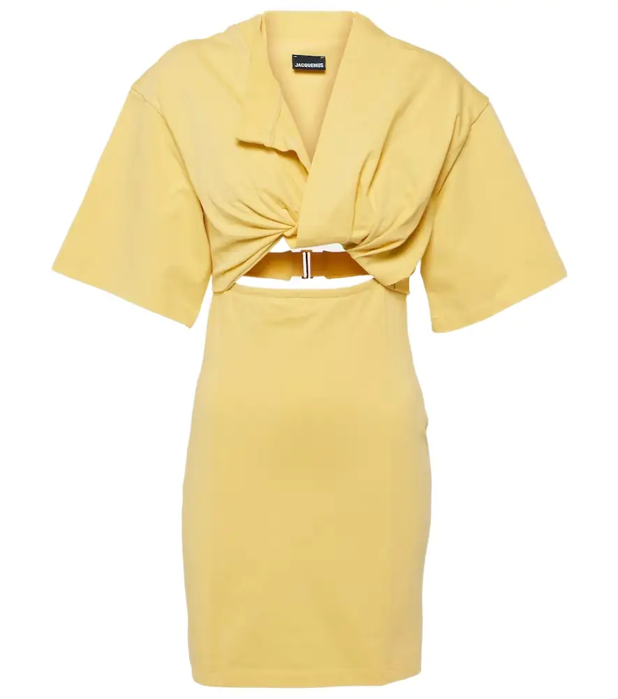 Jacquemus La Robe T-shirt Bahia cotton minidress