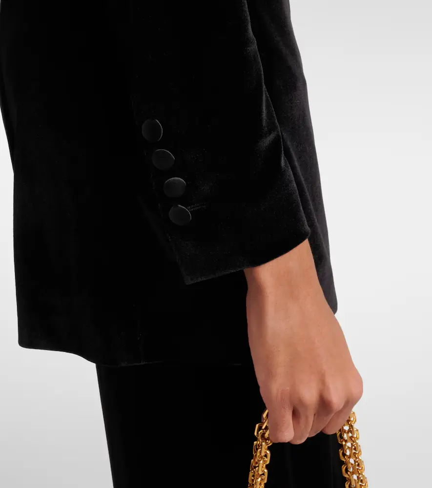 Dolce & Gabbana Double-breasted velvet blazer | Thumbnail 2 Dolce & Gabbana Double-breasted velvet blazer | Thumbnail 2