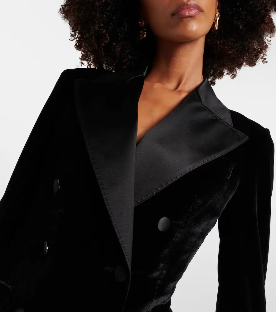 Dolce & Gabbana Double-breasted velvet blazer | Thumbnail 5 Dolce & Gabbana Double-breasted velvet blazer | Thumbnail 5
