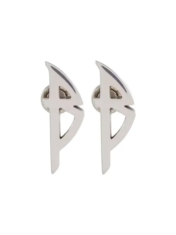 Typo logo earrings