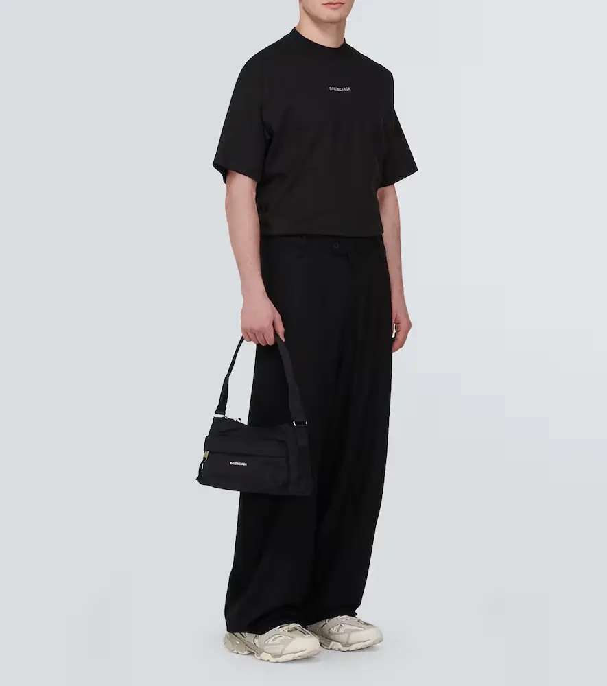 Balenciaga Logo cotton jersey T-shirt | Thumbnail 5