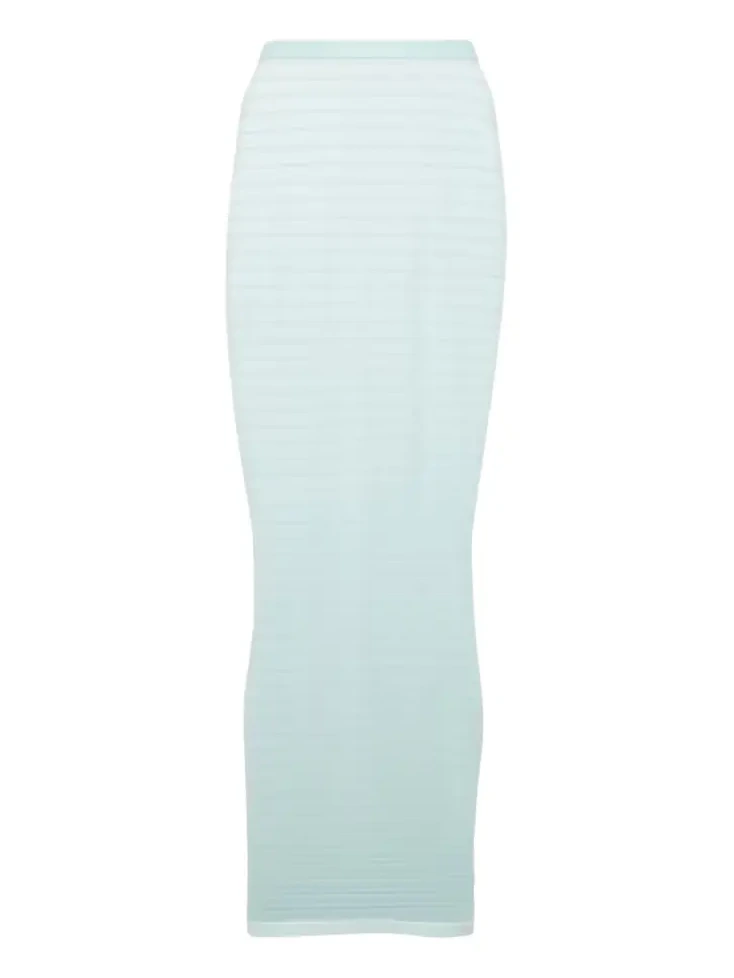 Alaïa Striped maxi skirt Alaïa Striped maxi skirt