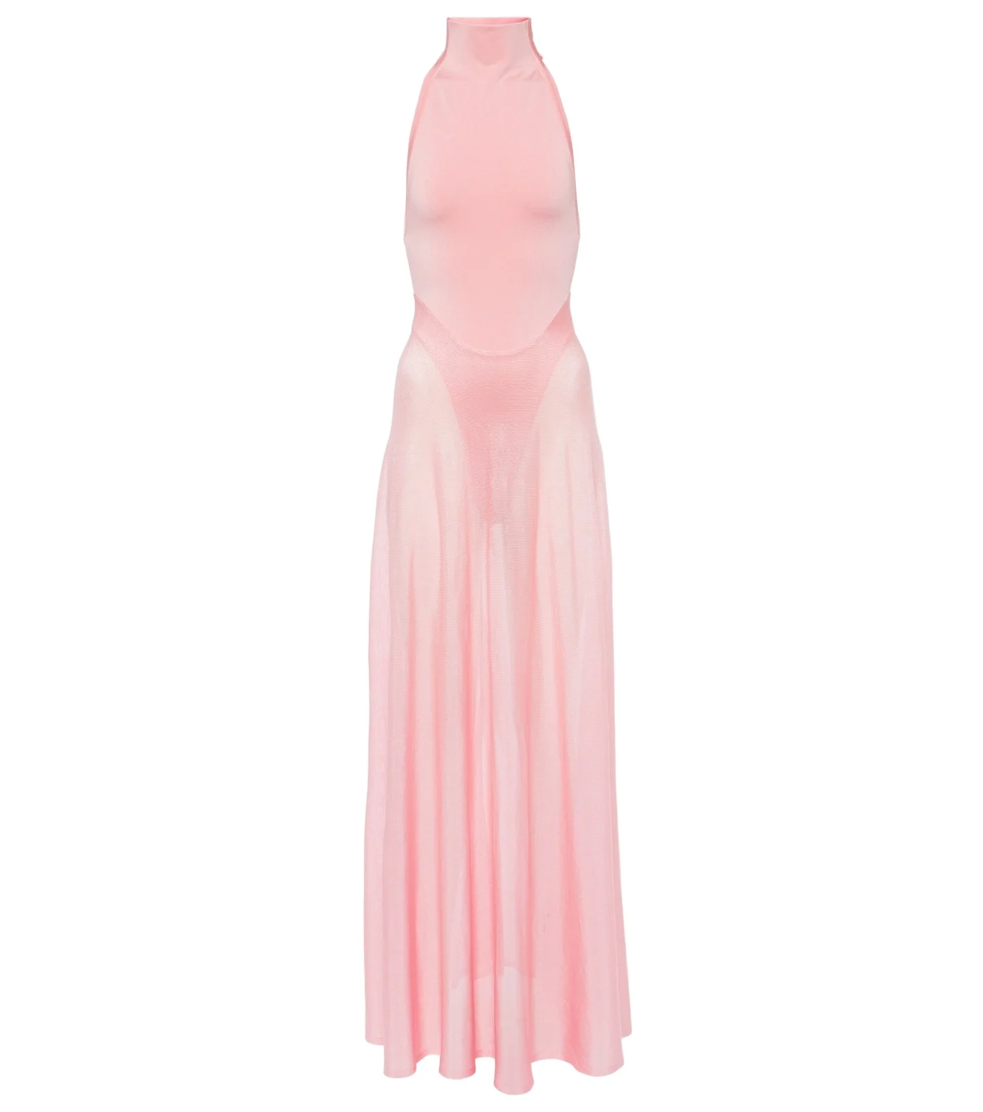 ALAÏA Turtleneck maxi dress