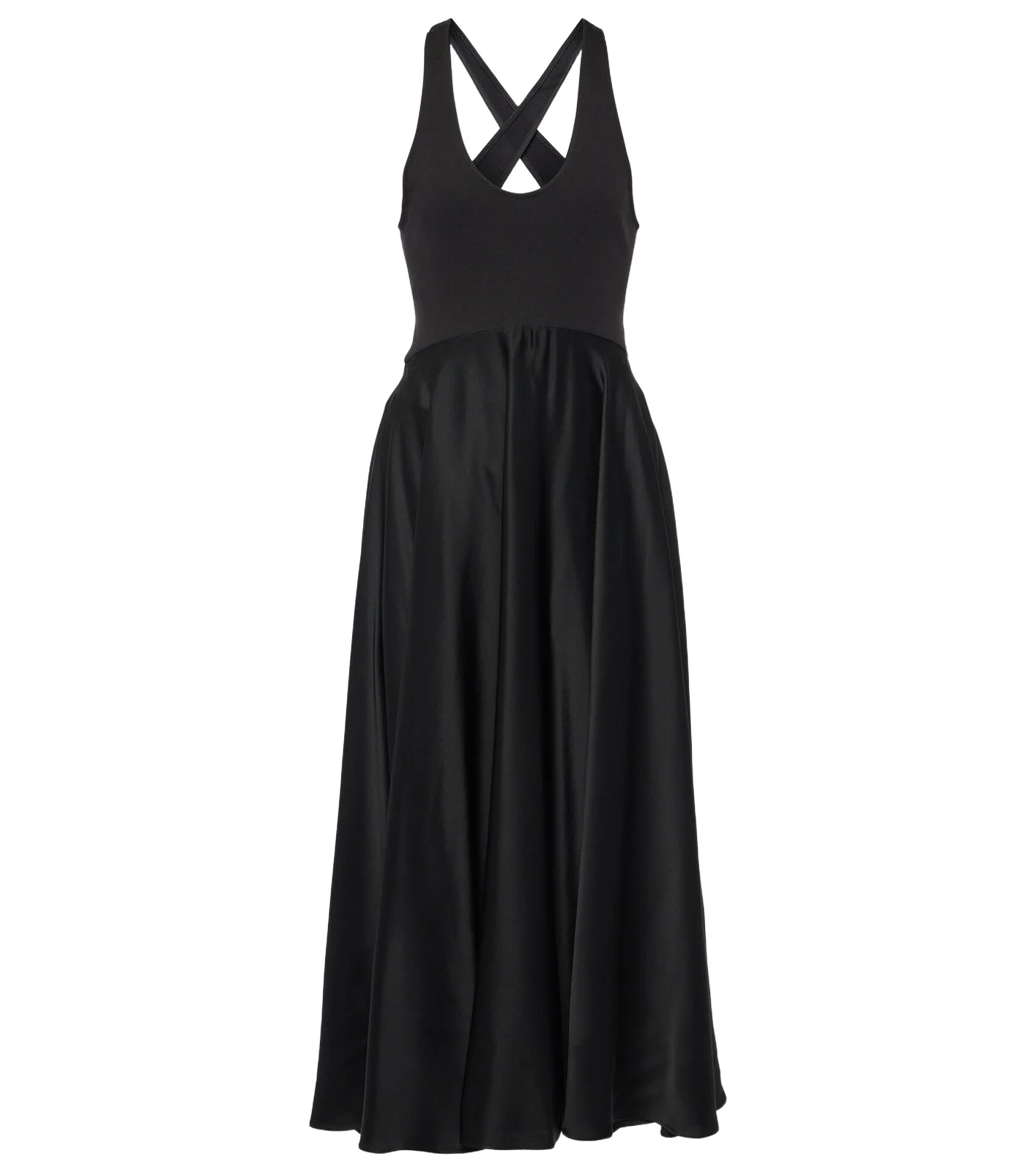 ALAÏA Cotton-blend midi dress