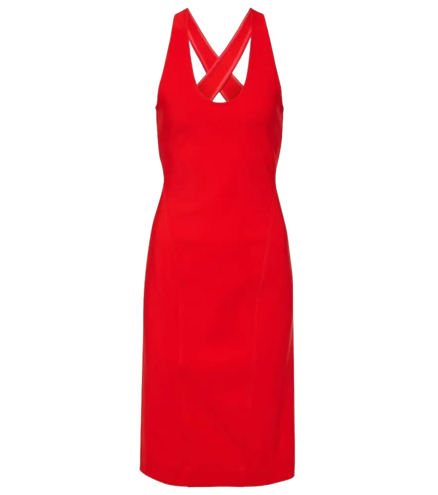 Alaïa Alaïa Open-back midi dress | Image 1 Alaïa Alaïa Open-back midi dress | Image 1