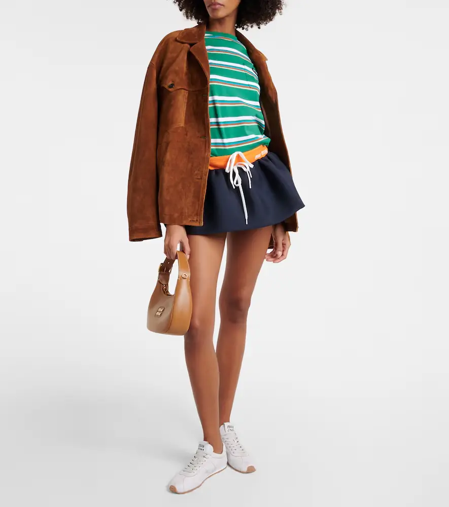 Miu Miu Mohair-blend miniskirt | Thumbnail 3