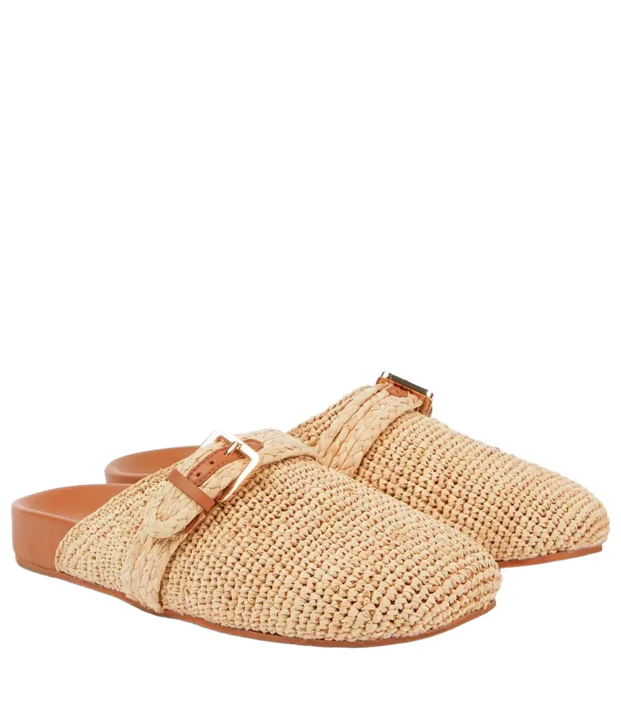 CLERGERIE Quinta raffia mules | Image 1 CLERGERIE Quinta raffia mules | Image 1