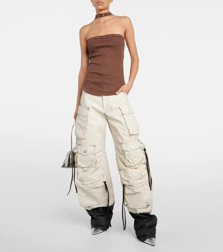 The Attico Fern cargo jeans | Thumbnail 5