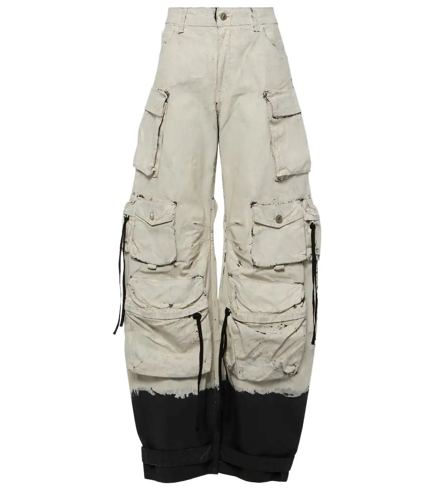The Attico Fern cargo jeans