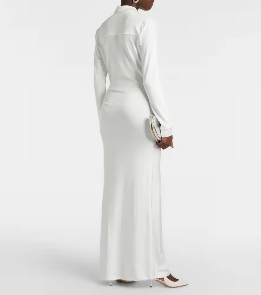 Tove Iana gathered jersey maxi dress | Thumbnail 4