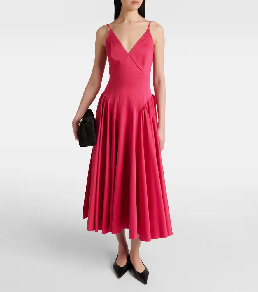 Tove Solene cotton-blend midi dress | Thumbnail 3