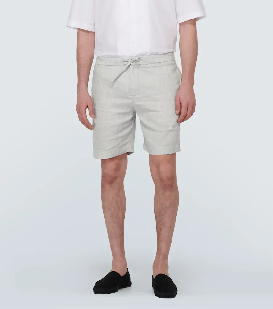Frescobol Carioca Felipe linen and cotton shorts | Thumbnail 3 Frescobol Carioca Felipe linen and cotton shorts | Thumbnail 3