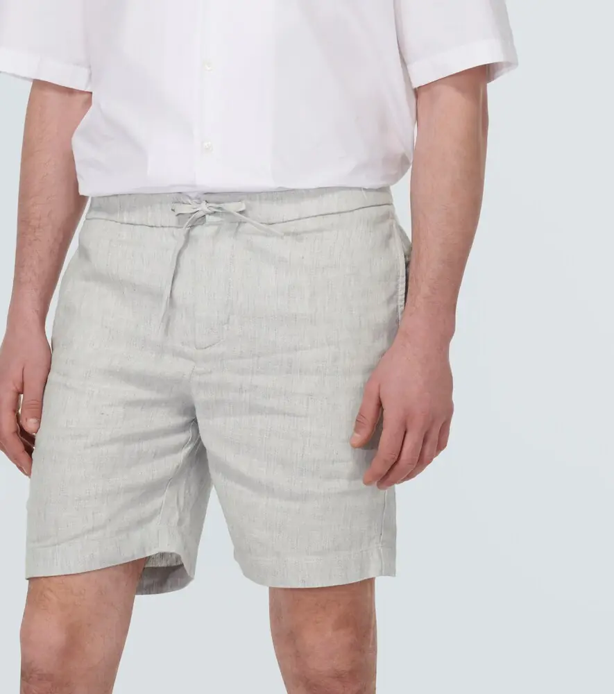Frescobol Carioca Felipe linen and cotton shorts | Thumbnail 5 Frescobol Carioca Felipe linen and cotton shorts | Thumbnail 5