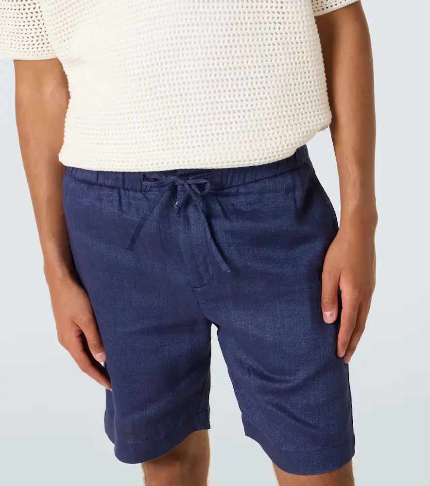 Frescobol Carioca Felipe linen and cotton shorts | Thumbnail 2 Frescobol Carioca Felipe linen and cotton shorts | Thumbnail 2