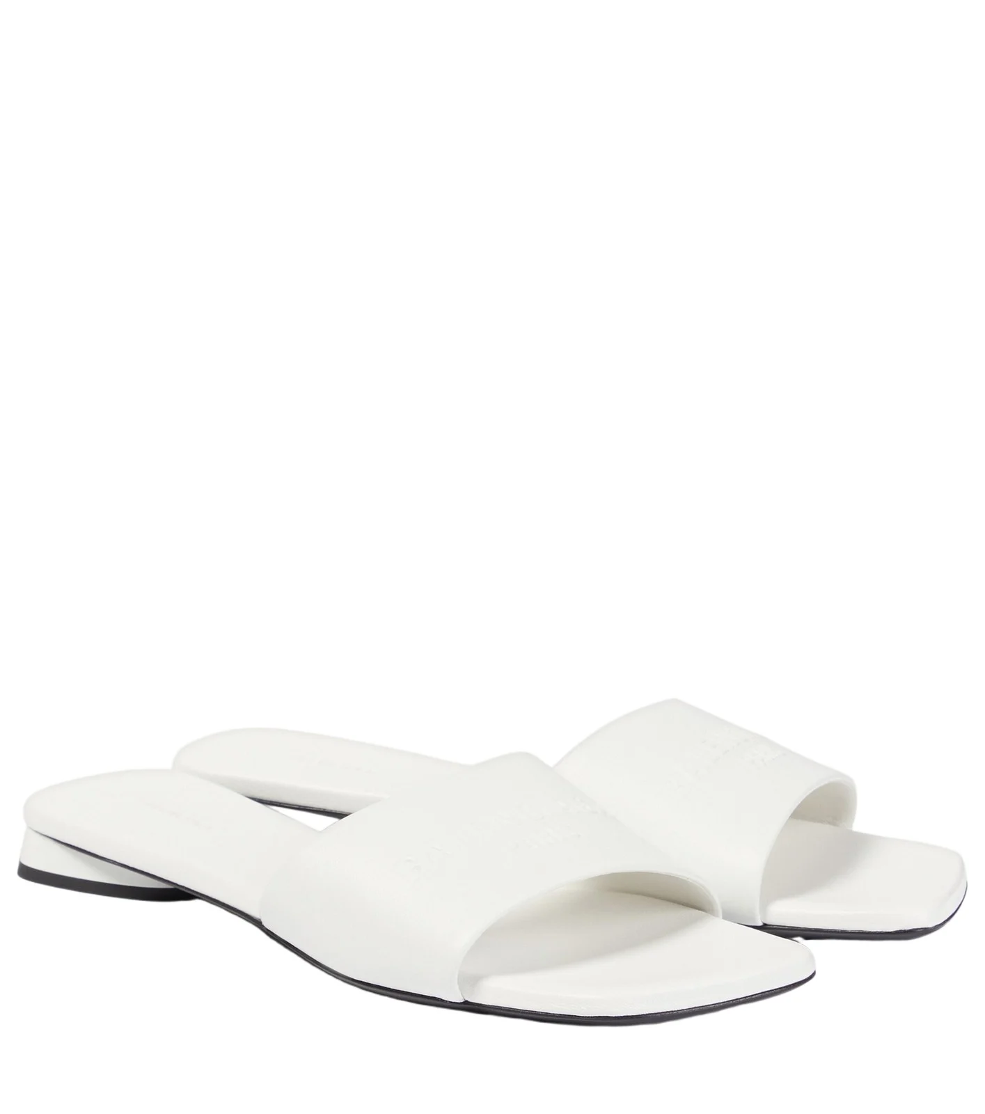 Duty Free leather slides Duty Free leather slides