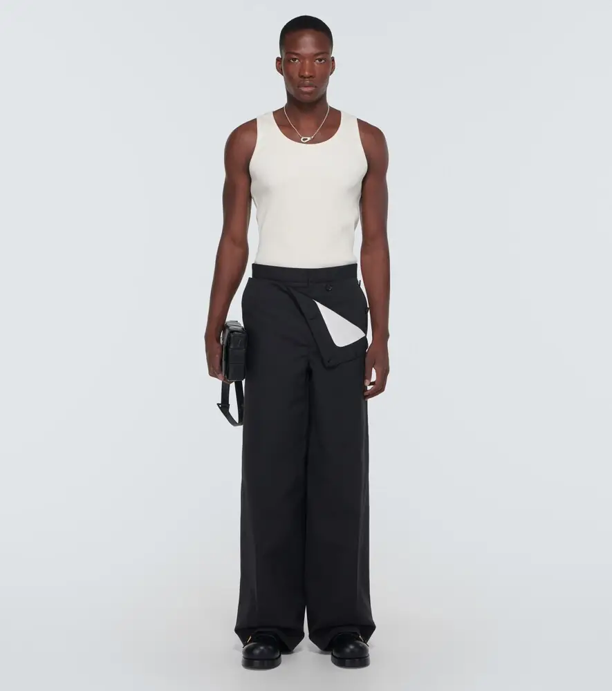 Bottega Veneta Ribbed-knit cotton-blend jersey tank top | Thumbnail 5