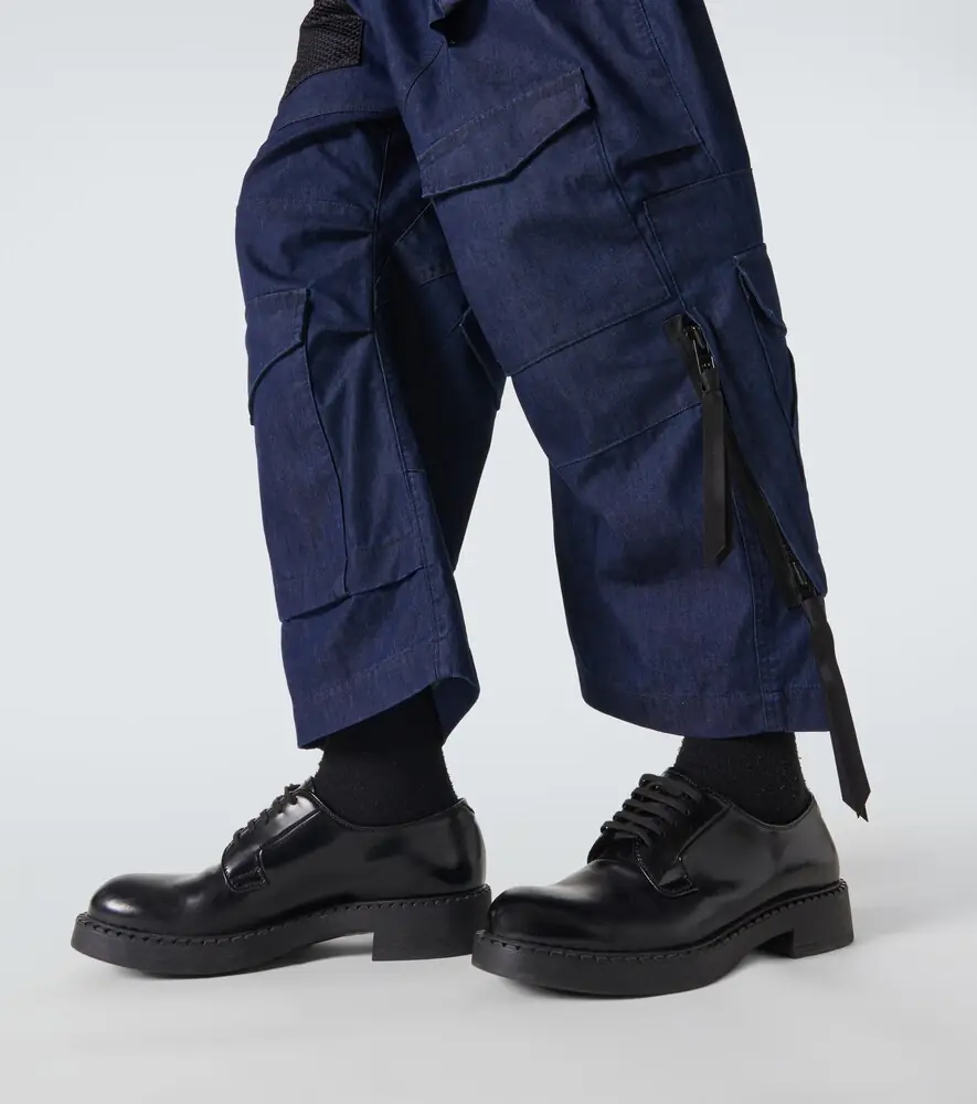 Junya Watanabe Deconstructed denim cargo pants | Thumbnail 2