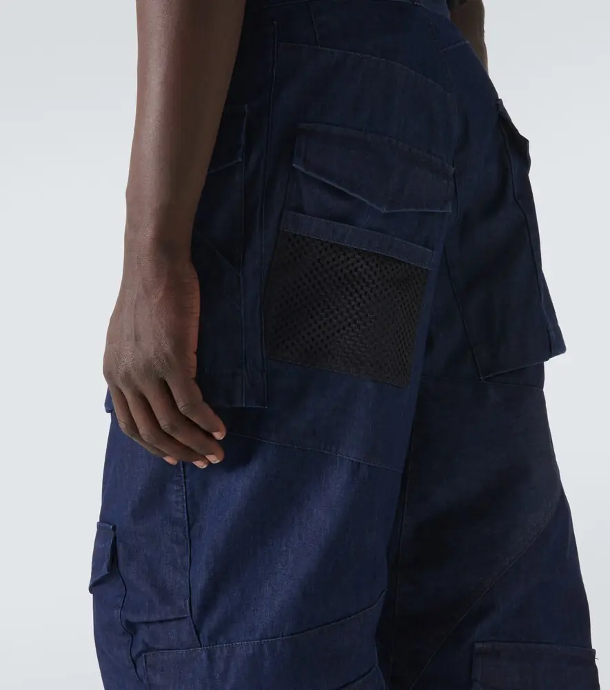 Junya Watanabe Deconstructed denim cargo pants | Thumbnail 6