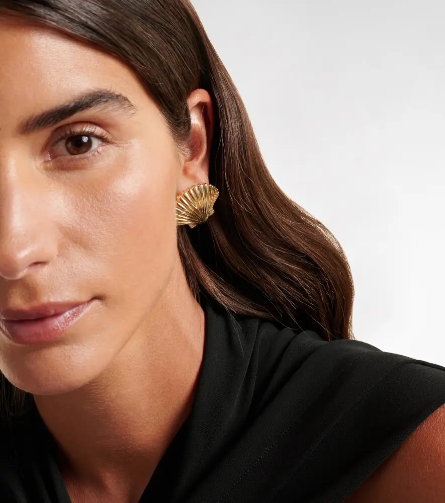 Mateo Venus Large 14kt gold earrings | Thumbnail 4
