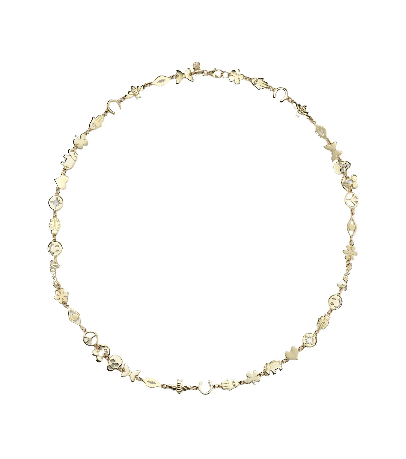 Pure Tiny 14kt gold necklace