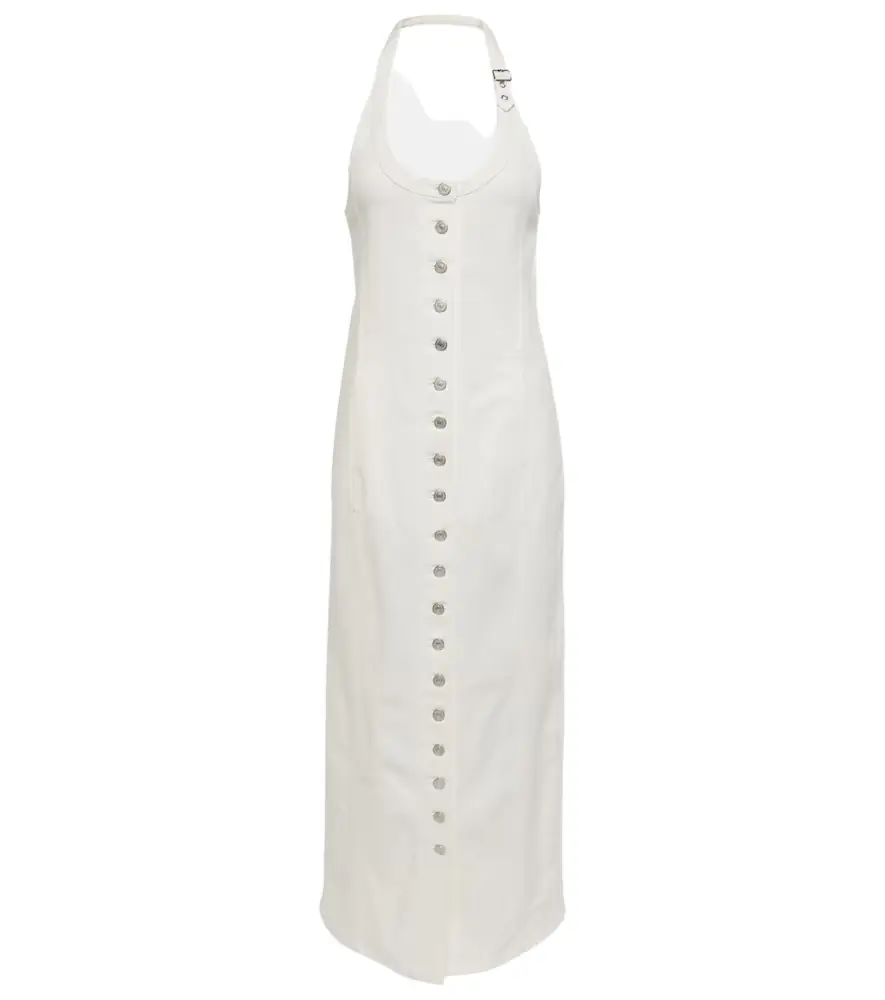 Courreges Courrèges Multiflex denim midi dress | Image 1 Courreges Courrèges Multiflex denim midi dress | Image 1