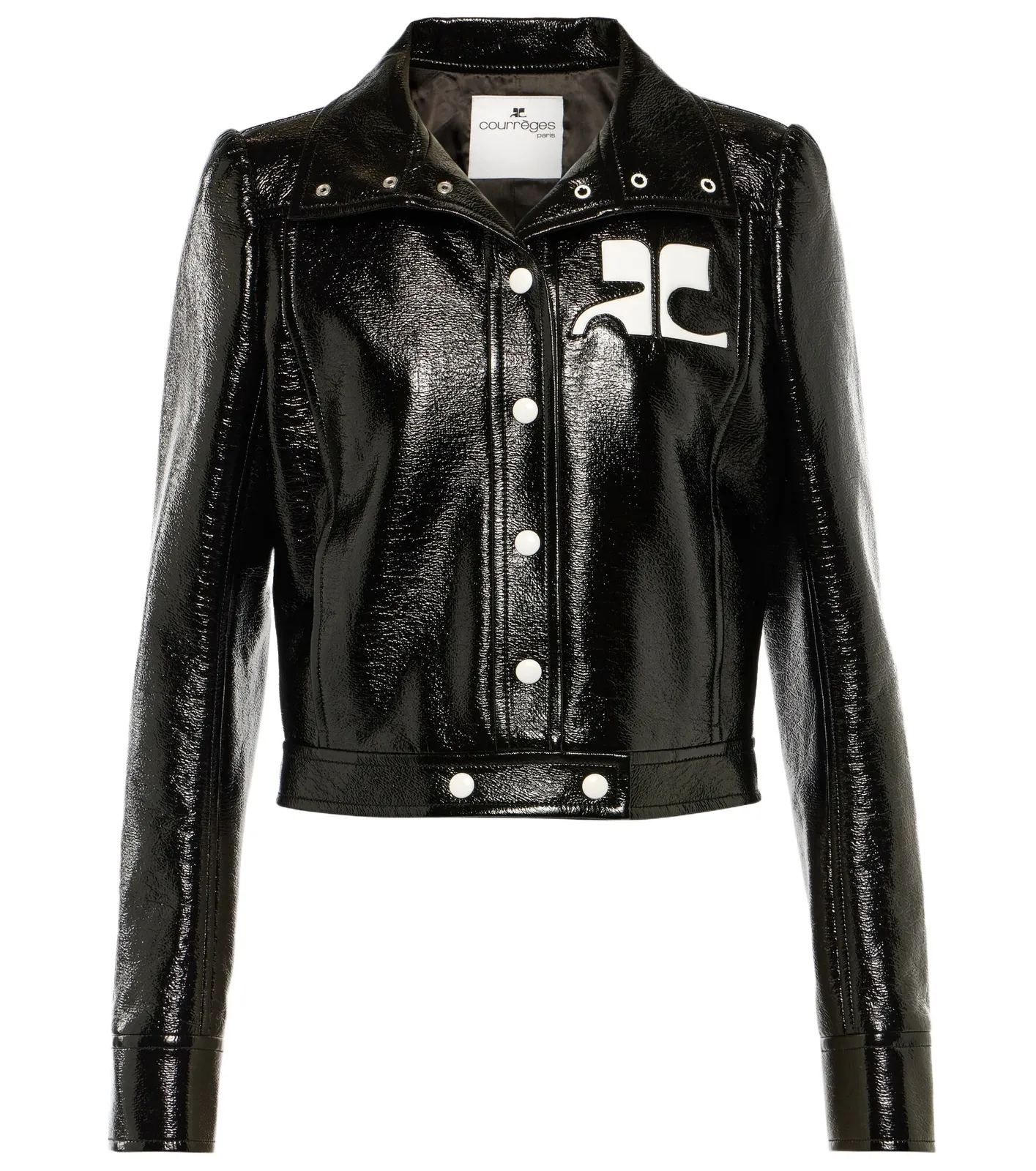 Reedition cropped vinyl jacket Reedition cropped vinyl jacket