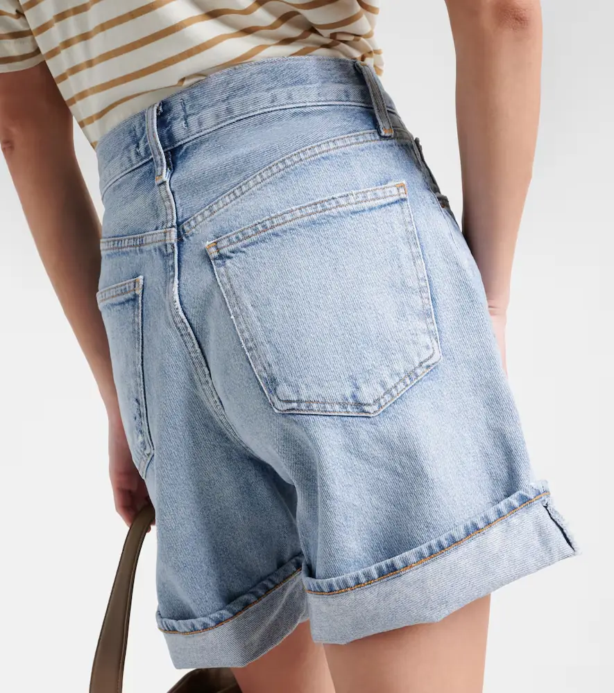 AGOLDE Dame high-rise denim shorts | Thumbnail 4 AGOLDE Dame high-rise denim shorts | Thumbnail 4