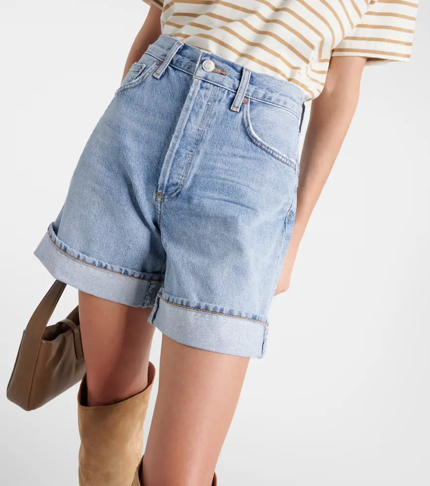 AGOLDE Dame high-rise denim shorts | Thumbnail 5 AGOLDE Dame high-rise denim shorts | Thumbnail 5