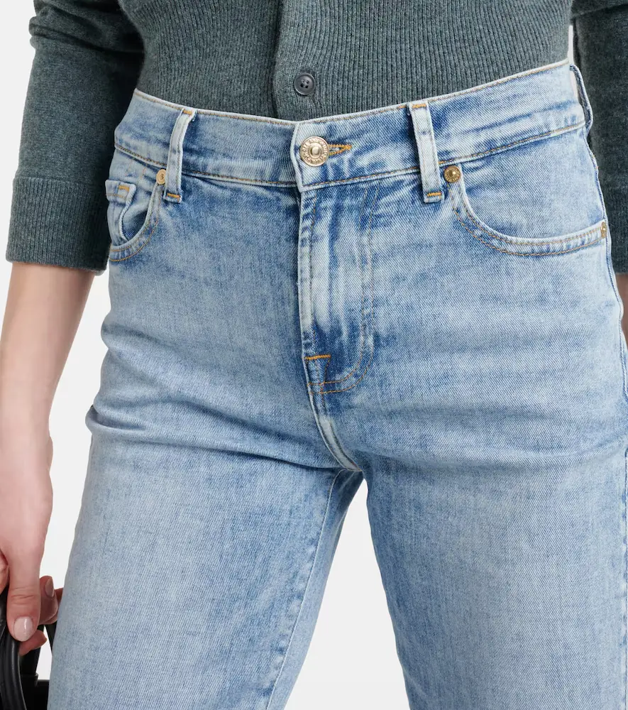 7 For All Mankind Josefina mid-rise slim jeans | Thumbnail 3 7 For All Mankind Josefina mid-rise slim jeans | Thumbnail 3