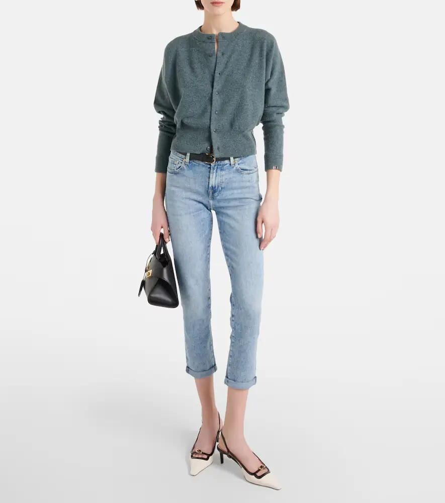 7 For All Mankind Josefina mid-rise slim jeans | Thumbnail 4 7 For All Mankind Josefina mid-rise slim jeans | Thumbnail 4