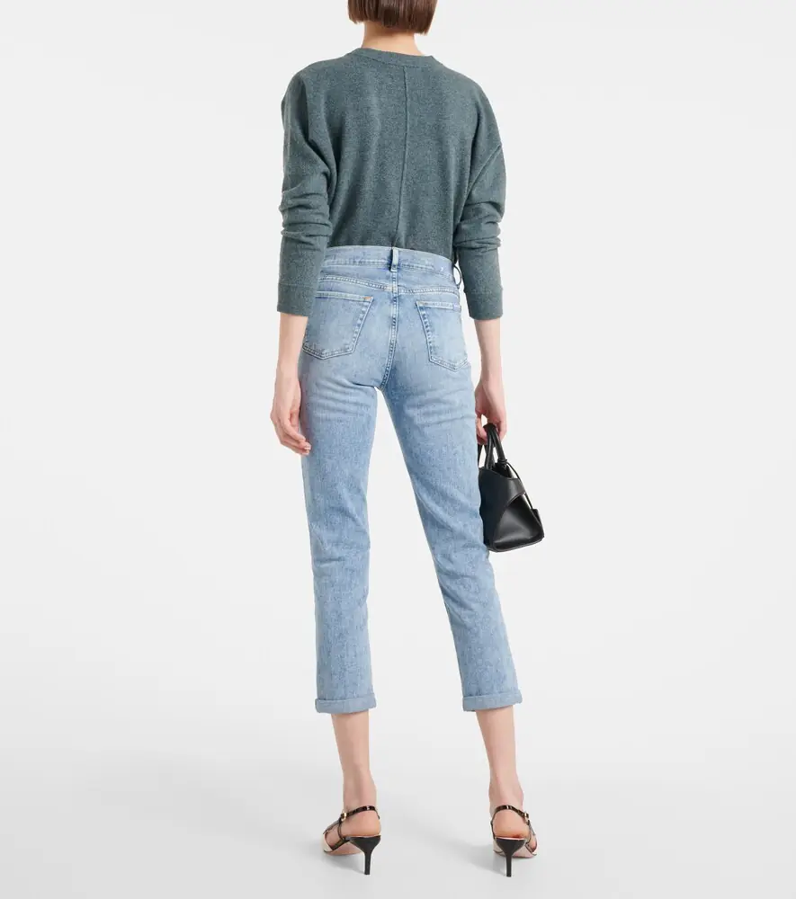7 For All Mankind Josefina mid-rise slim jeans | Thumbnail 6 7 For All Mankind Josefina mid-rise slim jeans | Thumbnail 6