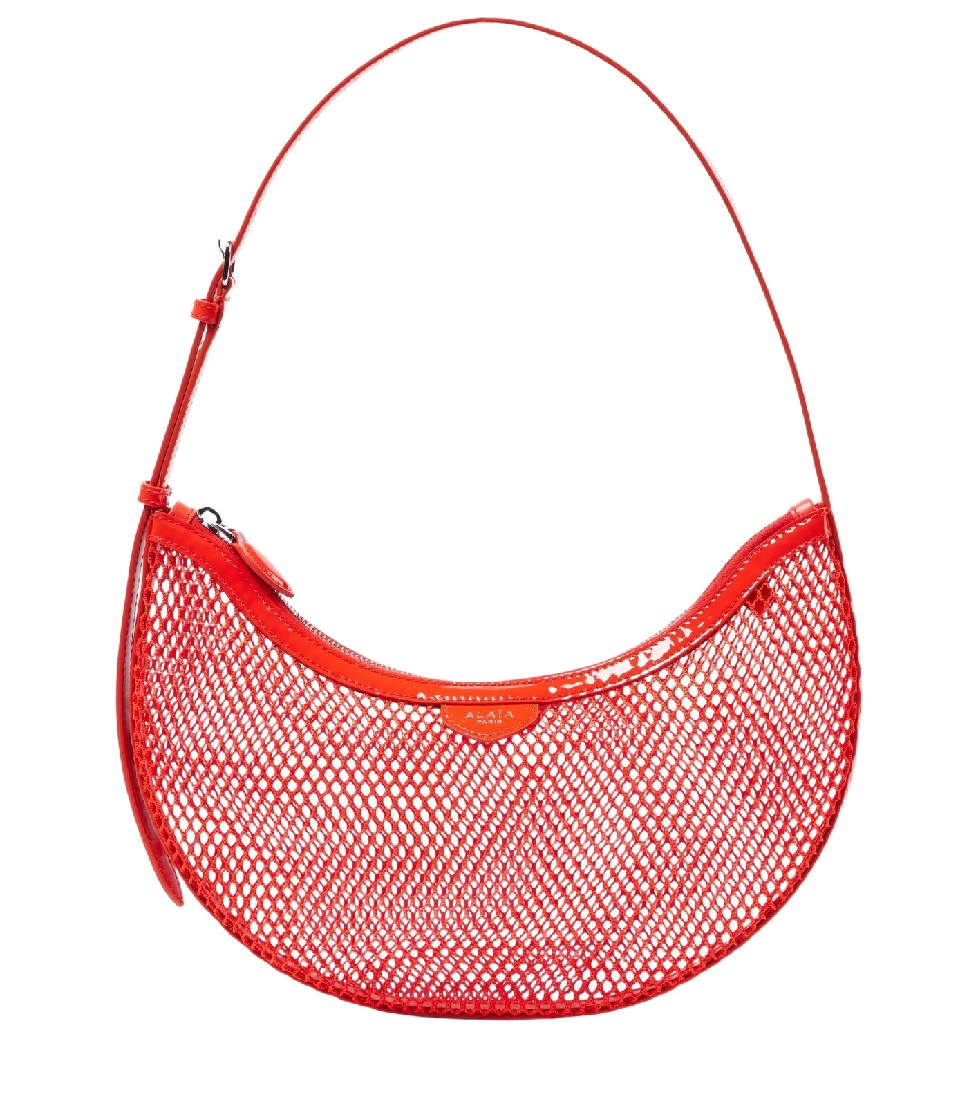 ALAÏA One Piece Demi Lune mesh shoulder bag ALAÏA One Piece Demi Lune mesh shoulder bag