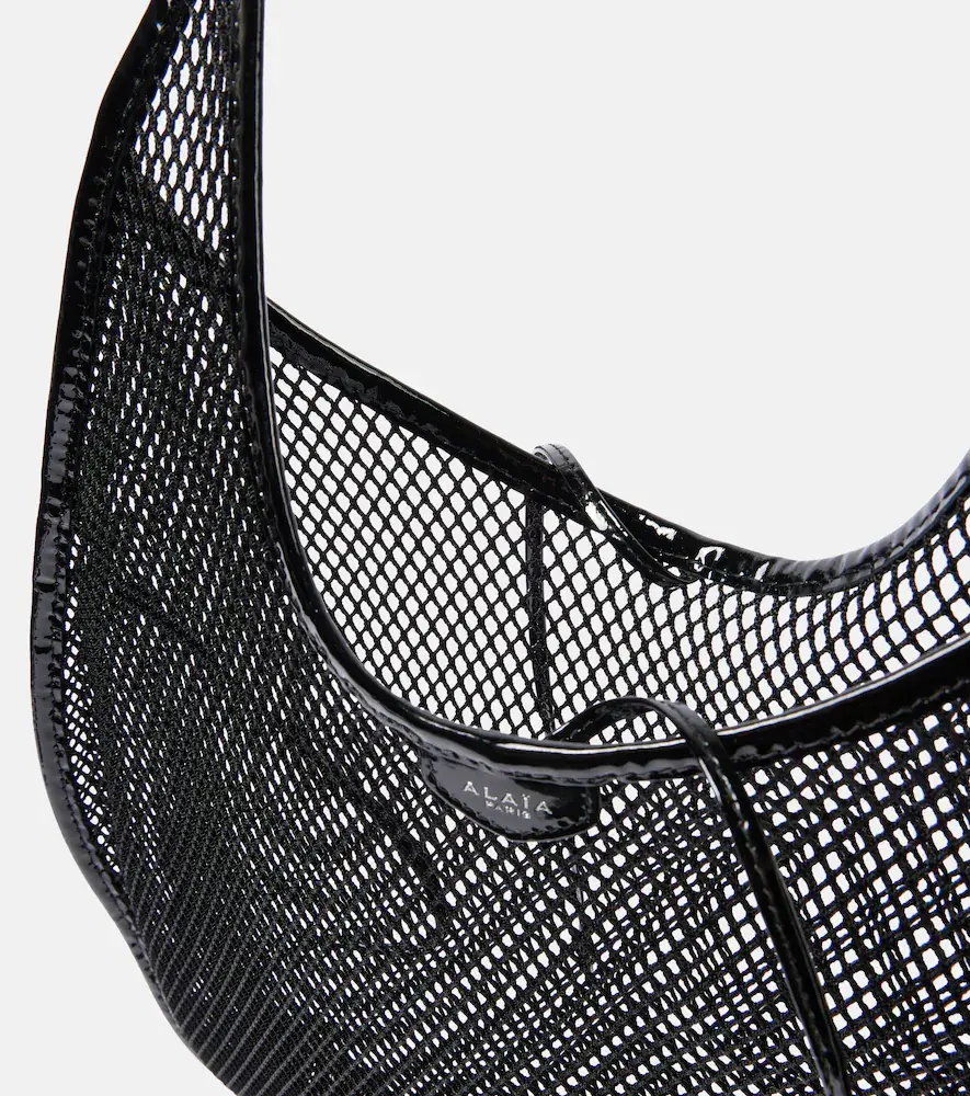 Alaïa Alaïa One Piece XL fishnet shoulder bag | Thumbnail 2
