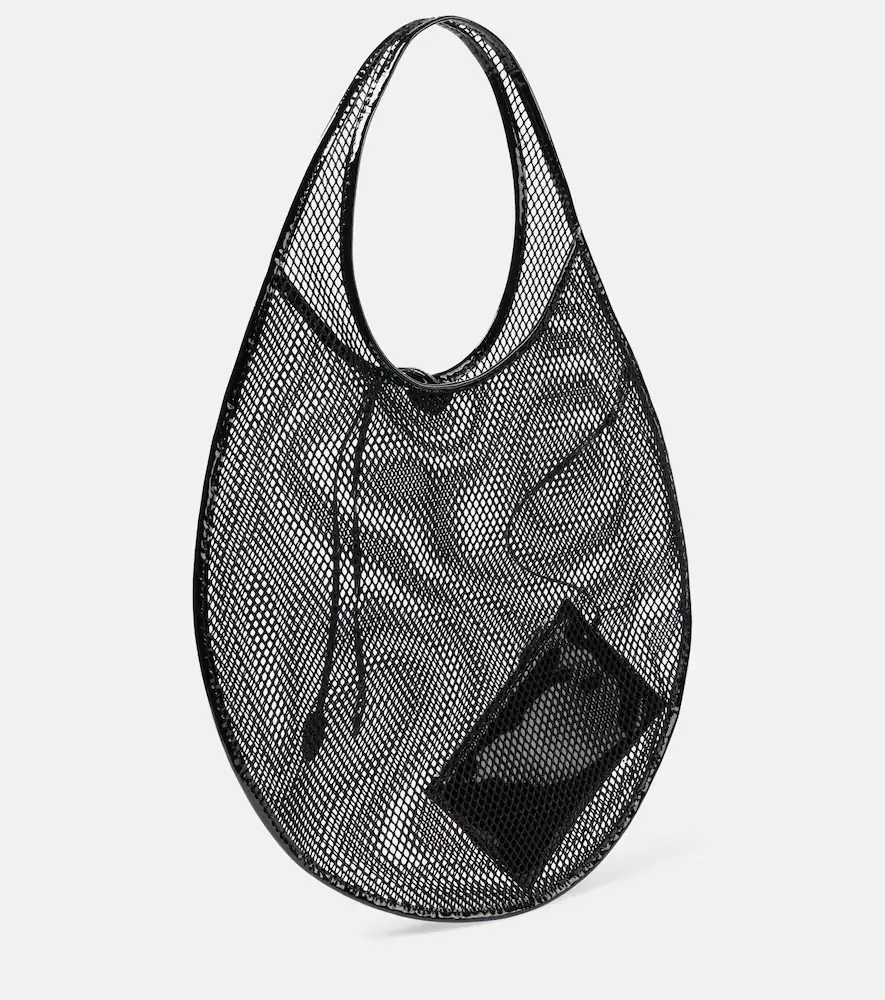 Alaïa Alaïa One Piece XL fishnet shoulder bag | Thumbnail 3